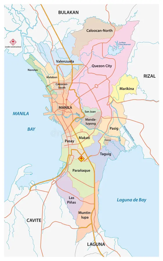 Metro Manila Map